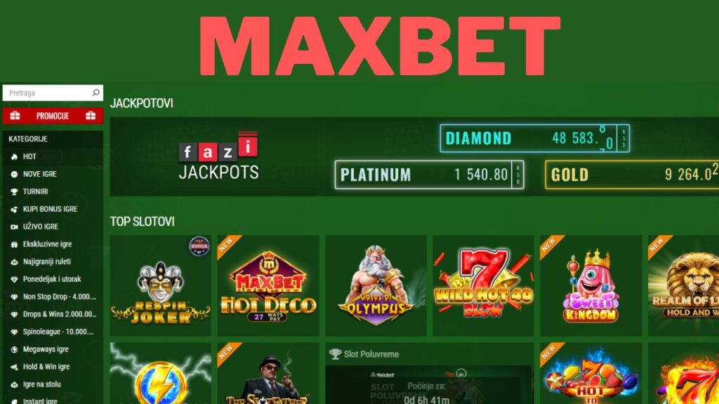 izgled maxbet kazina i kladionice