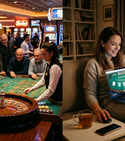 Razlika između fizičkog i online casina