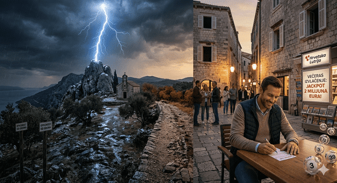 Što je vjerojatnije – da vas pogodi grom ili da pogodite 7/39?