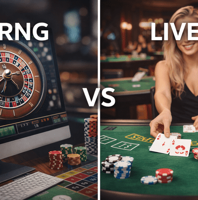 RNG vs. live rezultati