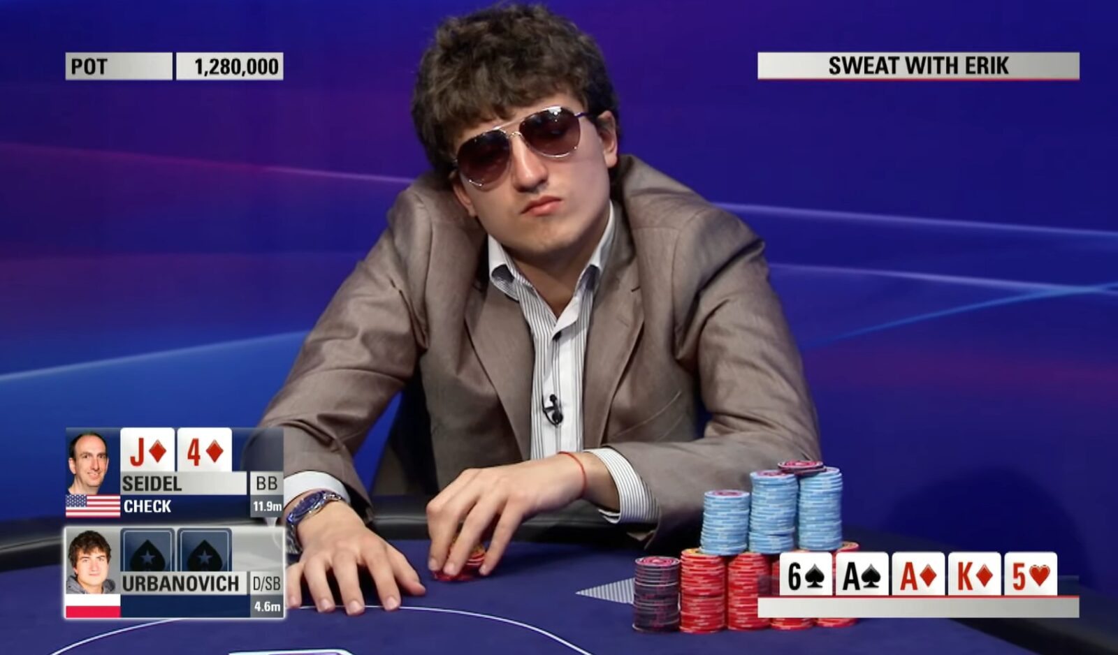 Hero call poker