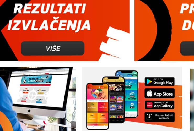 Loto online - stranice Hrvatske lutrije