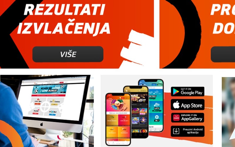 Loto online - stranice Hrvatske lutrije