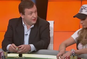 Poker igrači za stolom