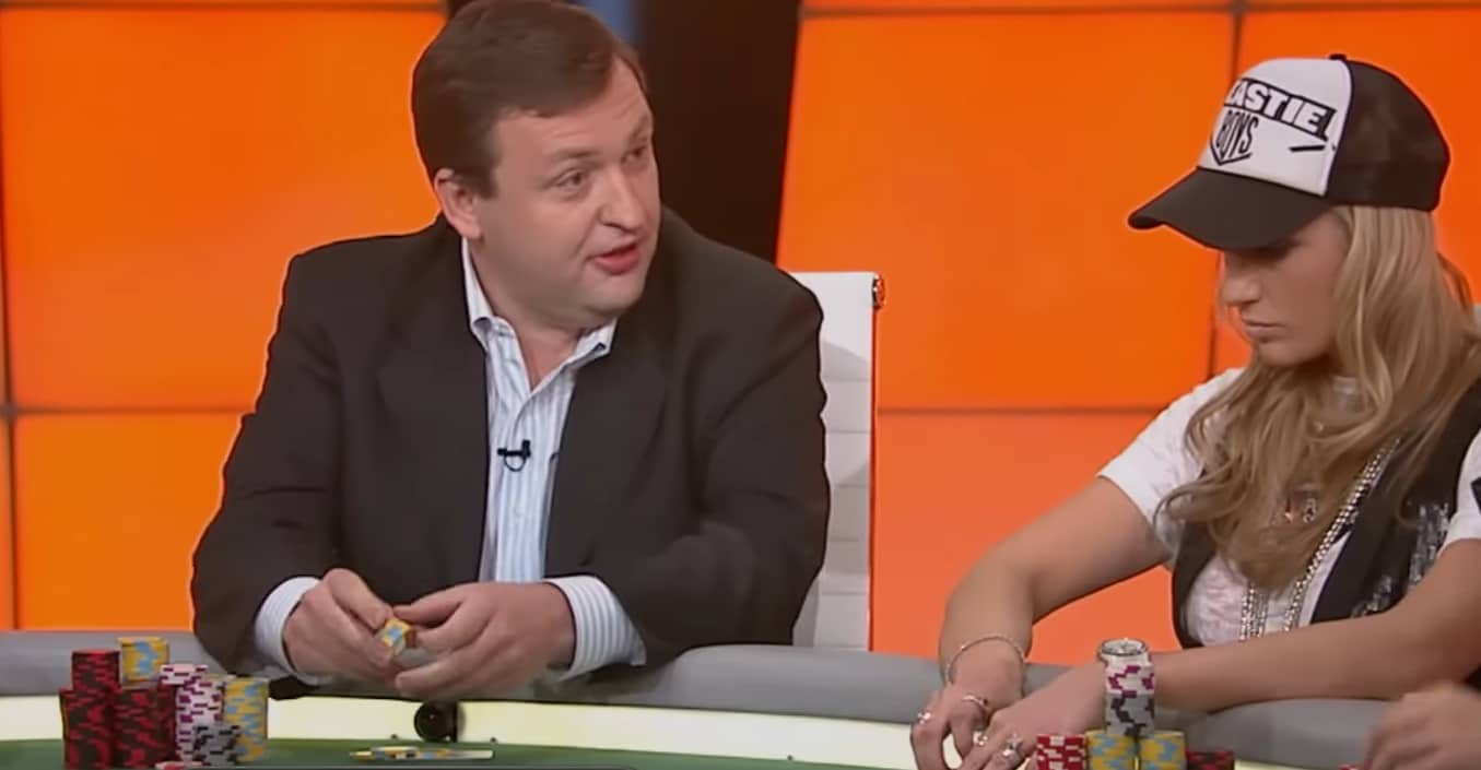 Poker igrači za stolom