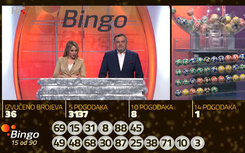 TV bingo izvlačenje