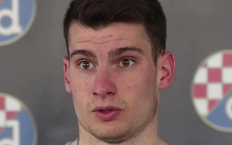 Dominik Livaković daje izjavu u Dinamu