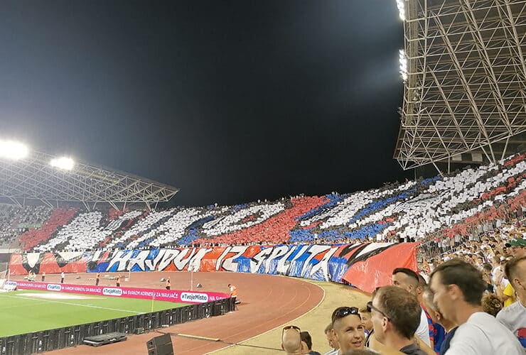 Kvote na Hajduk - navijači na Poljudu