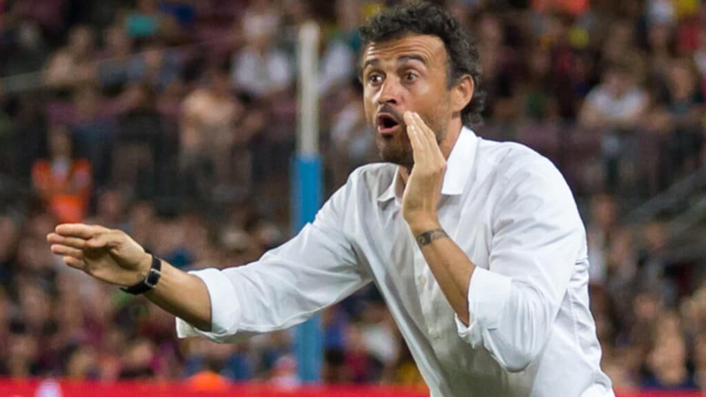 Trener PSG-a Luis Enrique